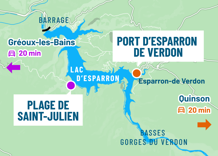 carte Esparron